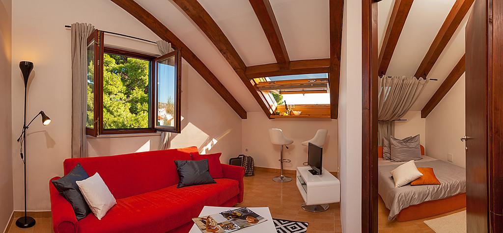 Villa Croatica Apartments Zaboric Bagian luar foto