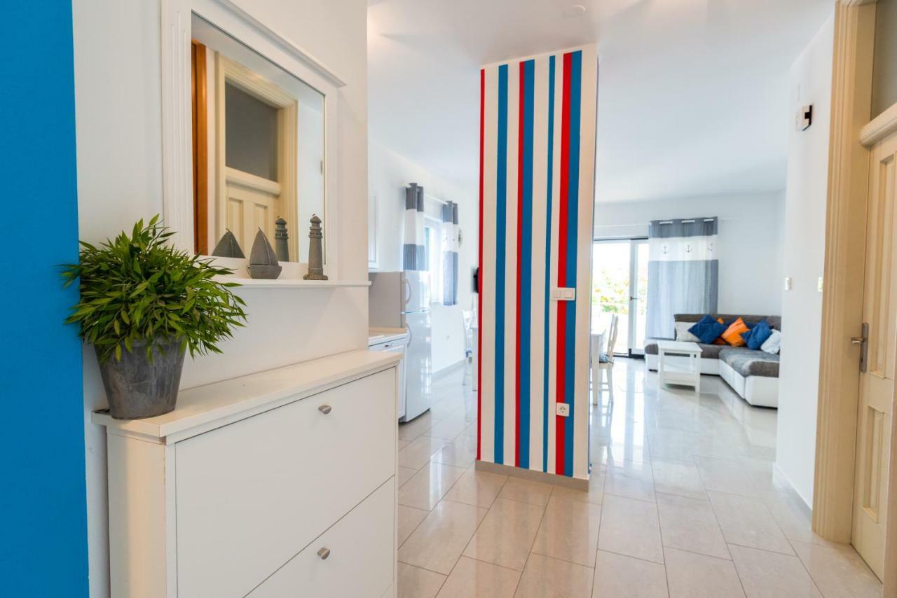 Villa Croatica Apartments Zaboric Bagian luar foto