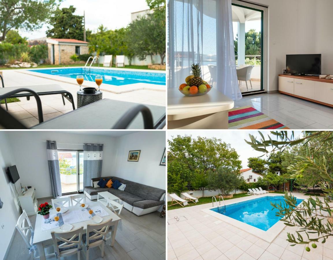 Villa Croatica Apartments Zaboric Bagian luar foto