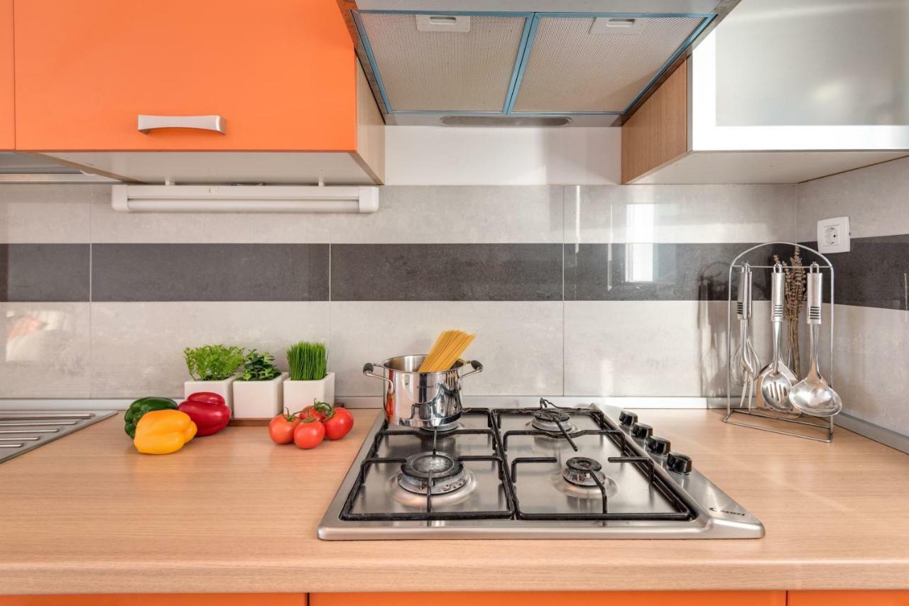 Villa Croatica Apartments Zaboric Bagian luar foto